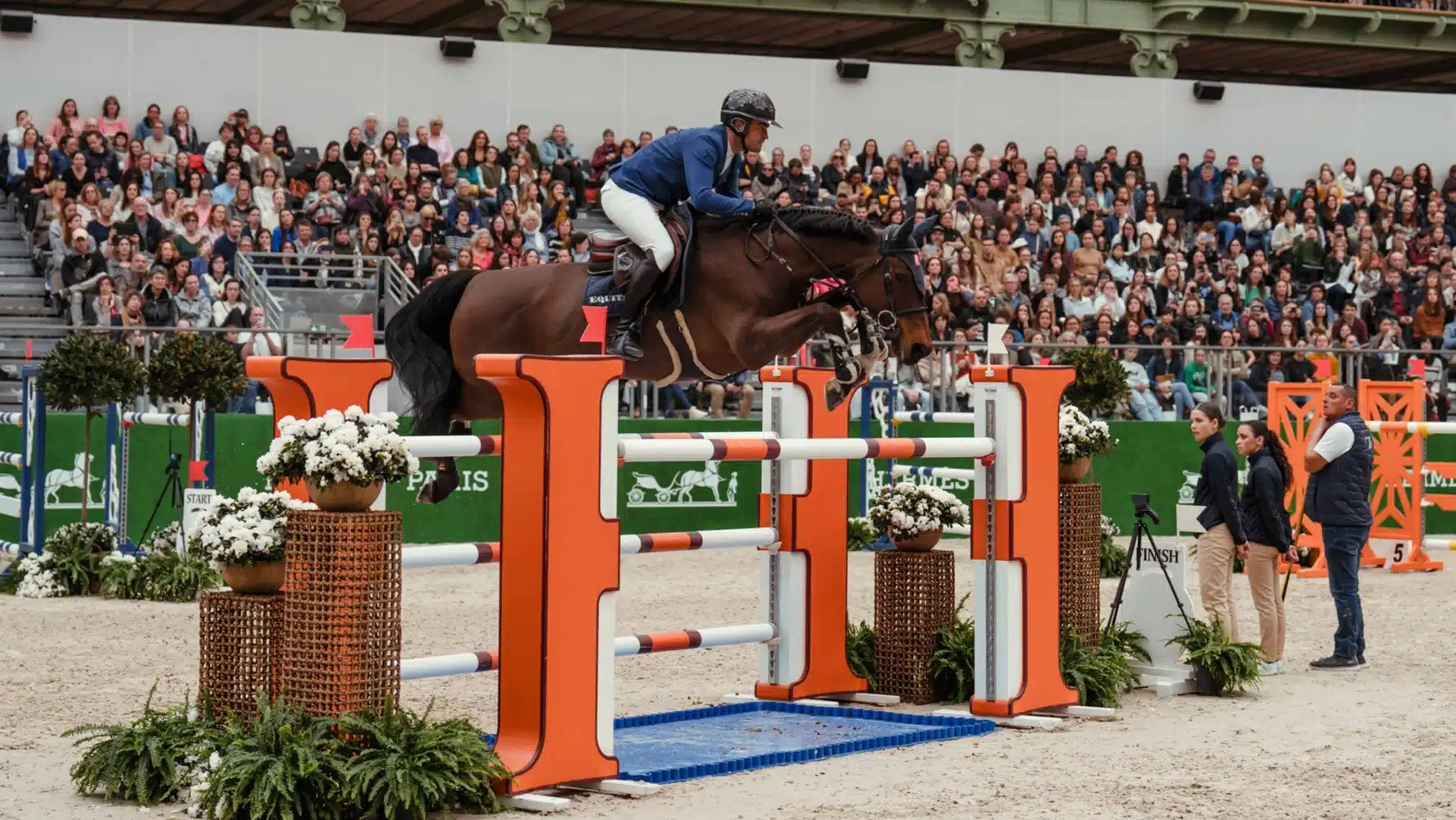 N°3 - Olivier Perreau - GL EVENTS DOLCE DECEUNINCK - Les talents hermès CSI U25 Presse