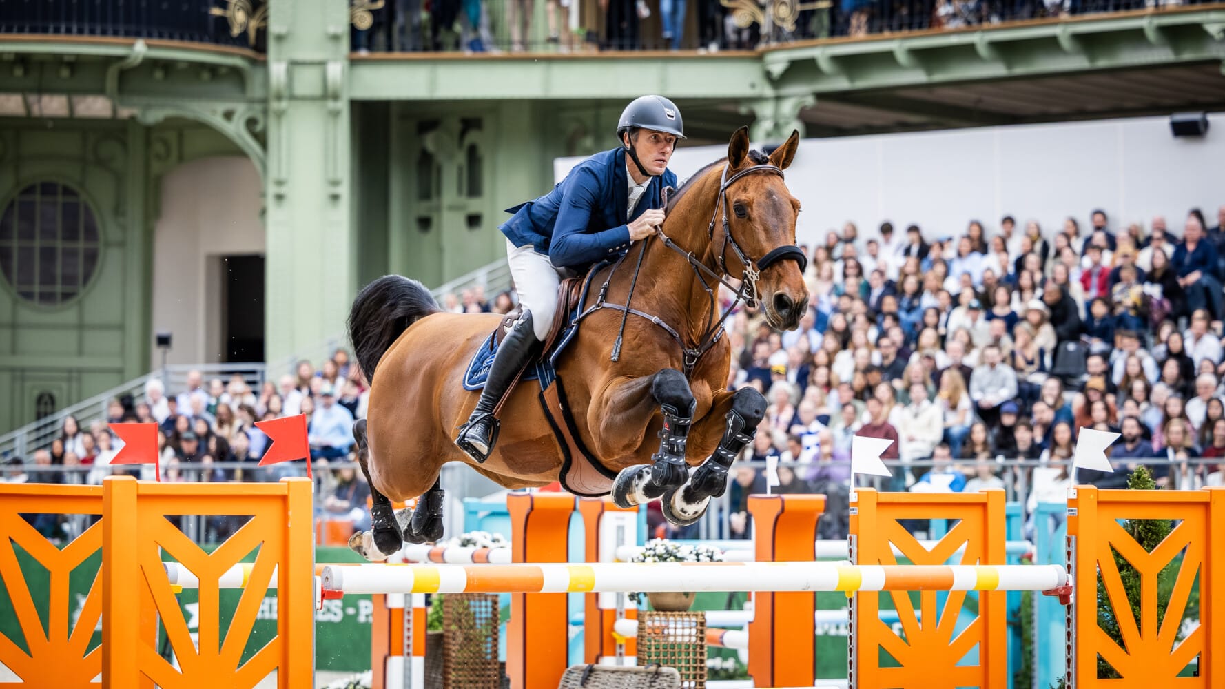 N°3 - Gregory WATHELET - BOND JAMESBOND DE HAY - Le Saut Hermès CSI 5* Madeleine Bergsjo @ Hermès 2025