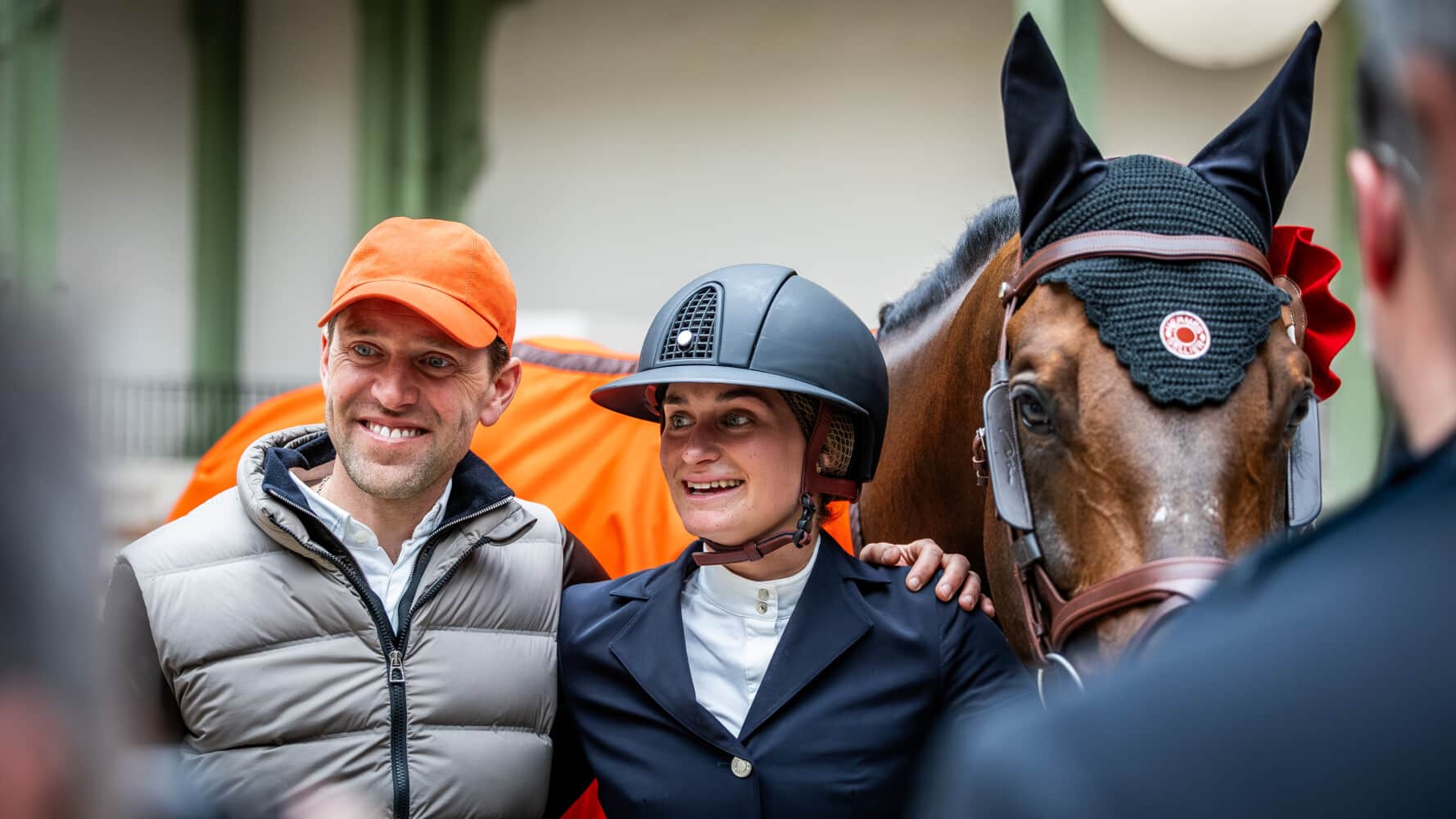 Jeanne SADRAN et Simon DELESTRE - Saut Hermès 2025 Madeleine Bergsjo @ Hermès 2025