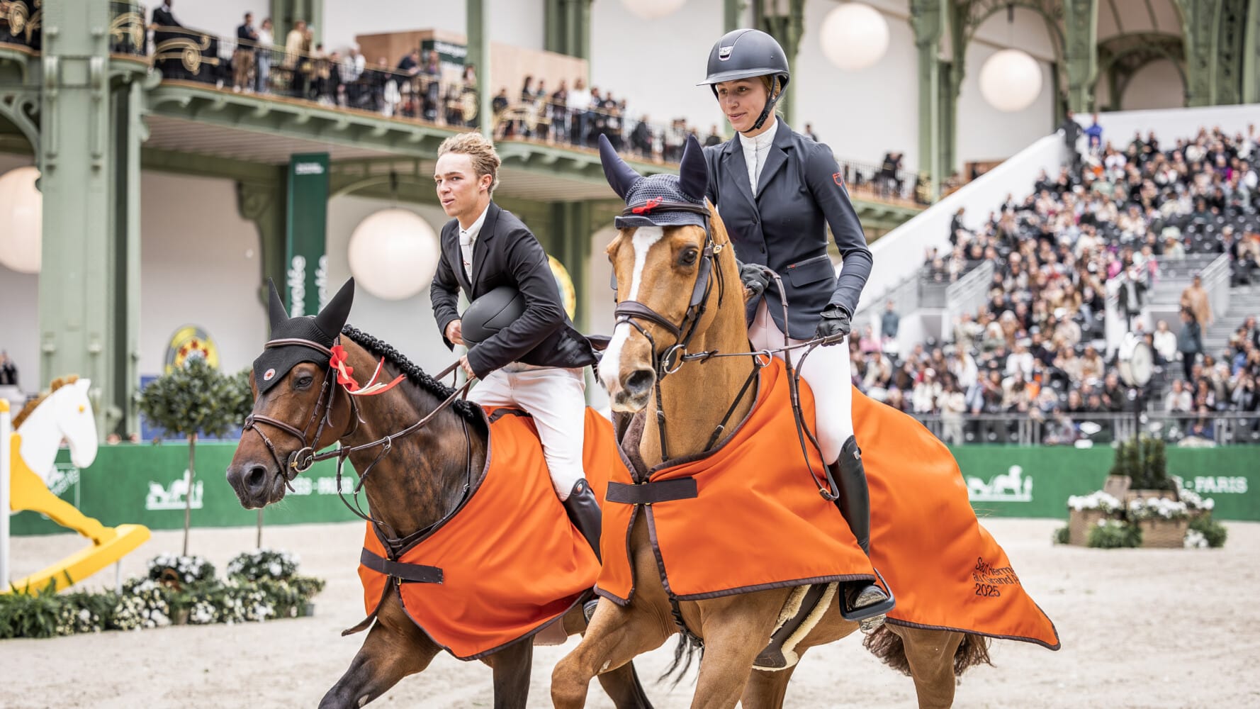 Mathieu GUERY & Evelyne PUTTERS - Les talents Hermès CSI U25 Madeleine Bergsjo @ Hermès 2025