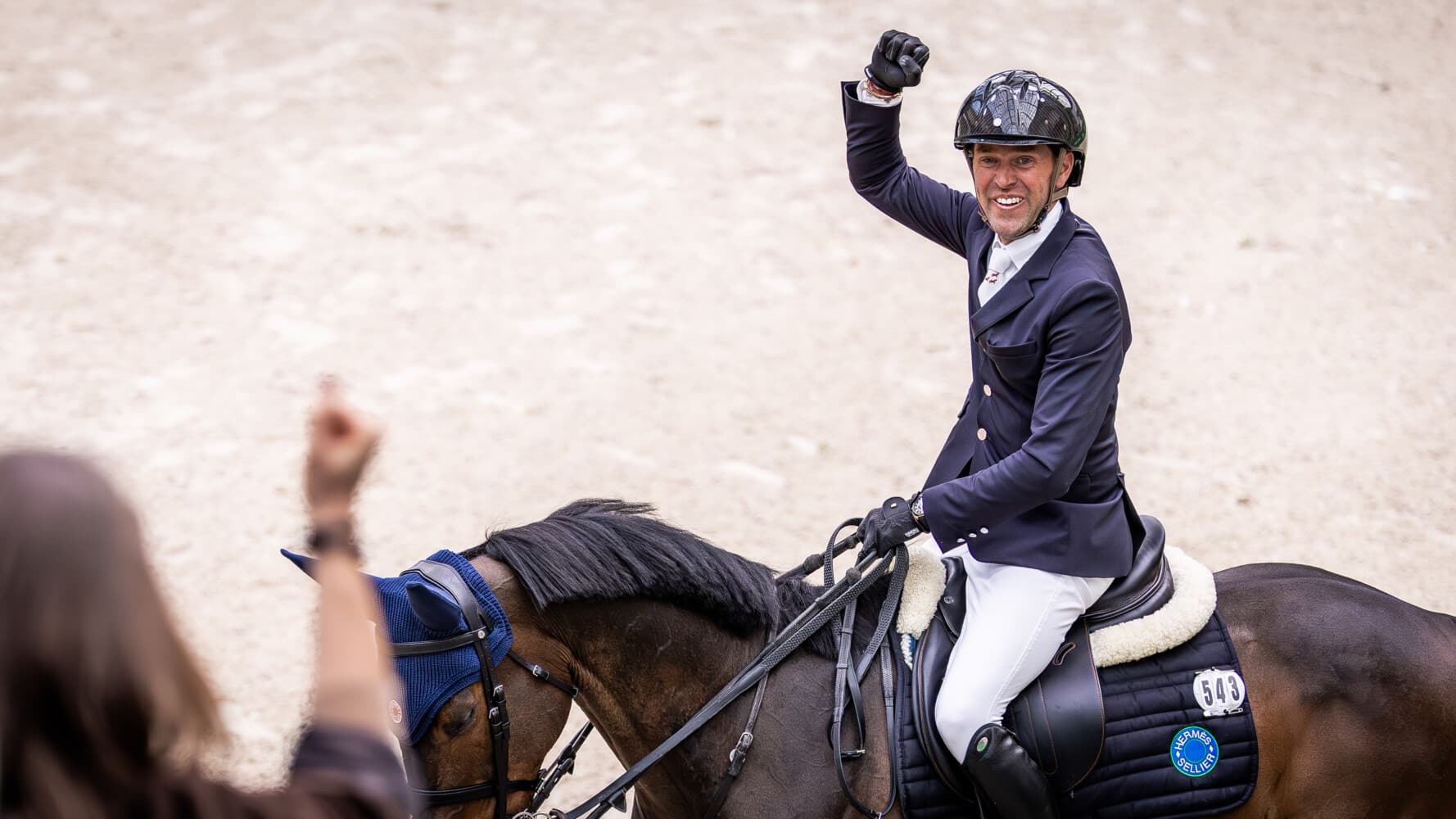N°1 - Simon Delestre - CAYMAN JOLLY JUMPER - Grand Prix Hermès Madeleine Bergsjo @ Hermès 2025