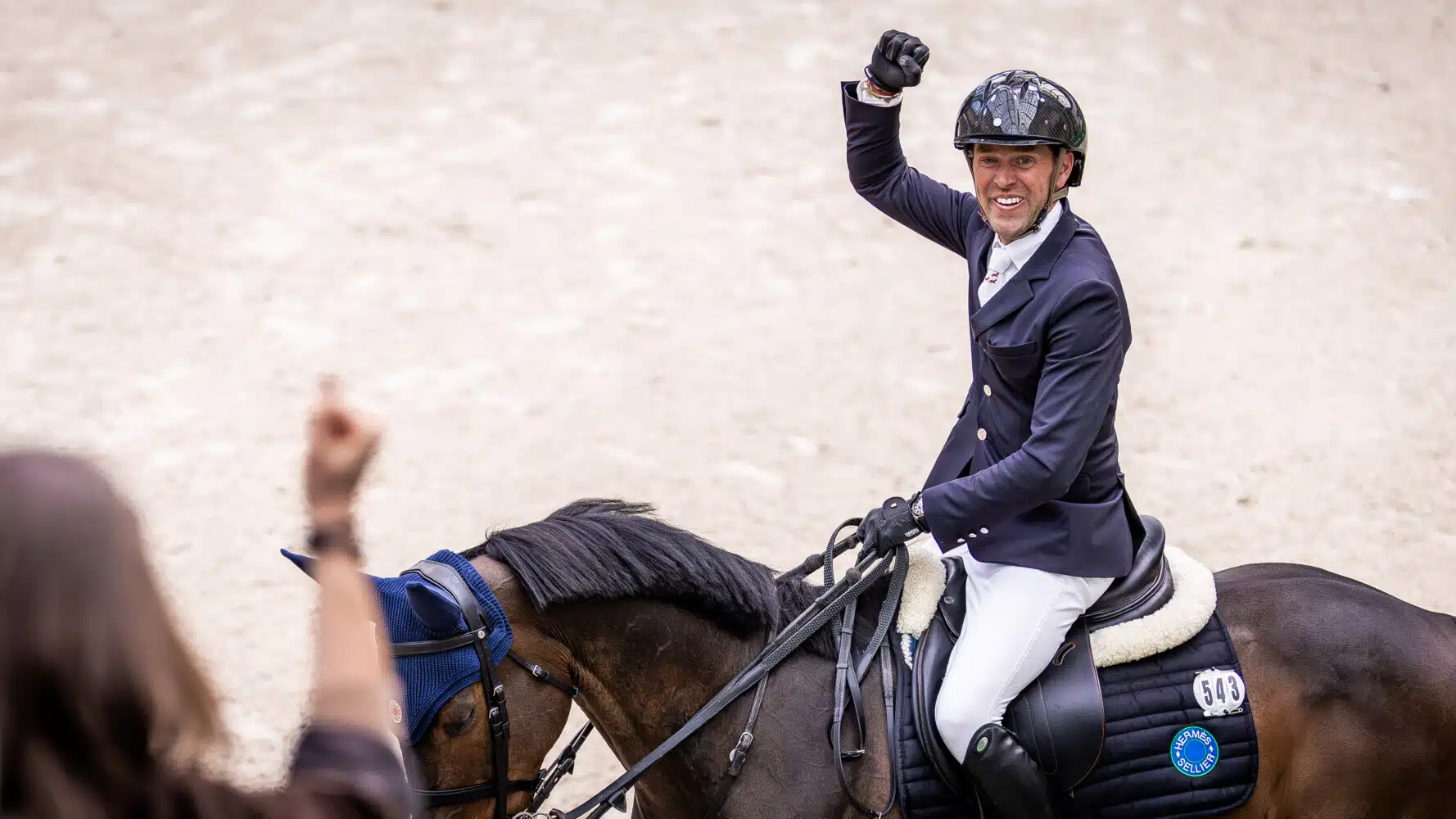 N°1 - Simon Delestre - CAYMAN JOLLY JUMPER - Grand Prix Hermès Madeleine Bergsjo @ Hermès 2025