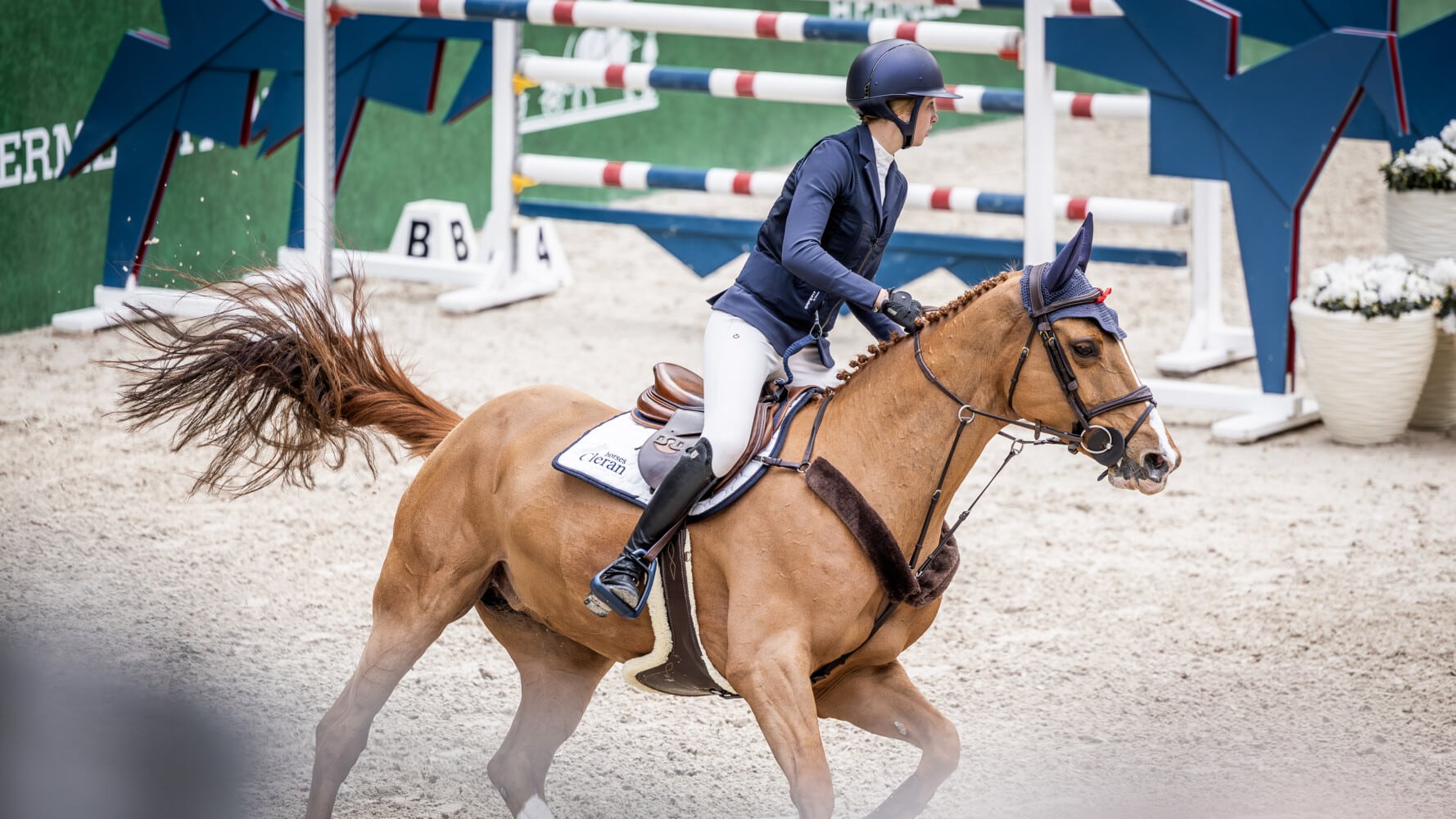 N°1 by team - Evelyne PUTTERS - EYE OF THE TIGER - Les talents Hermès CSI U25 Madeleine Bergsjo @ Hermès 2025