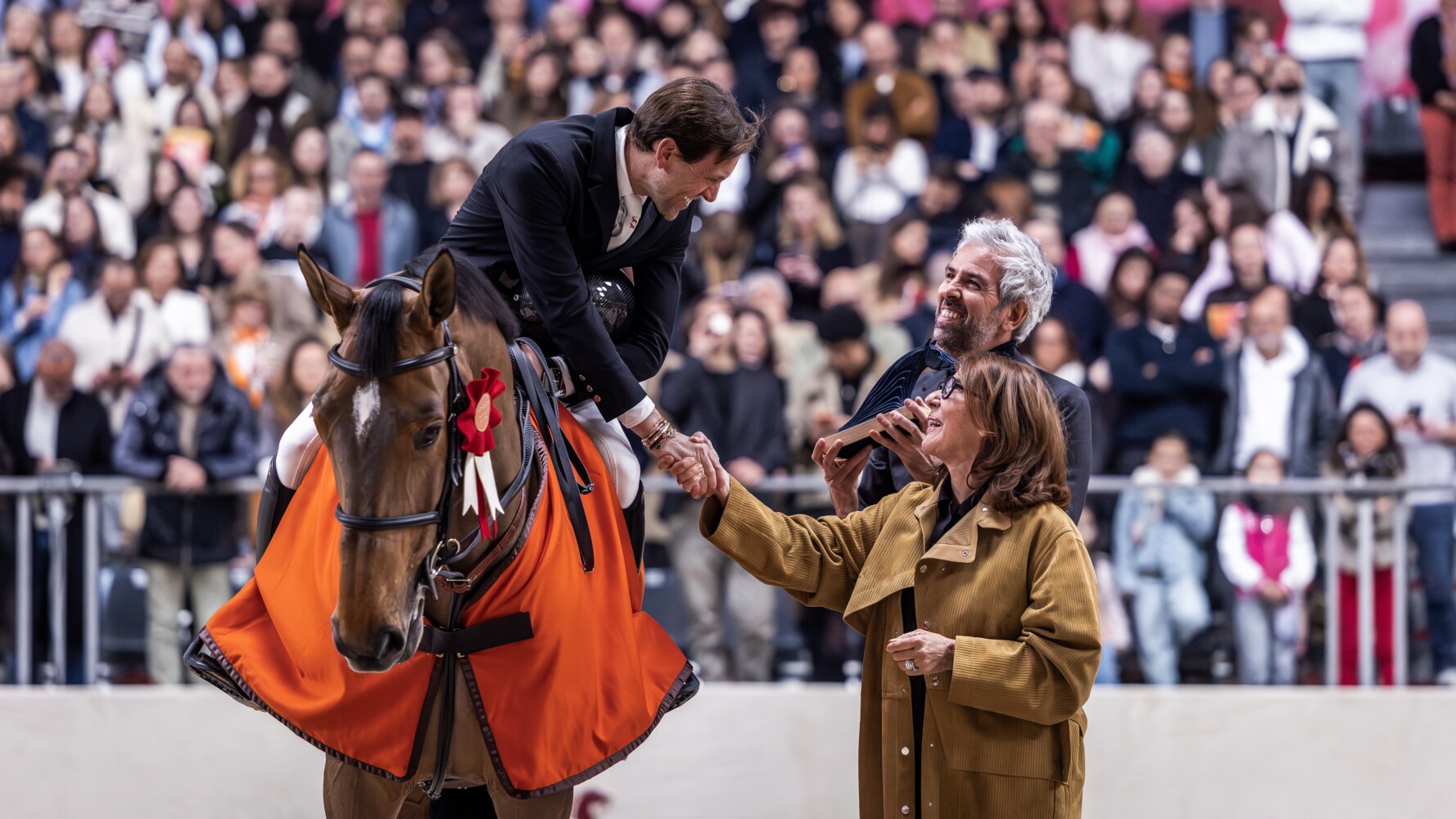 N°1 - Simon DELESTRE - OLGA VAN DE KRUISHOEVE - Prix du 24 Faubourg CSI 5* Madeleine Bergsjo @ Hermès 2026